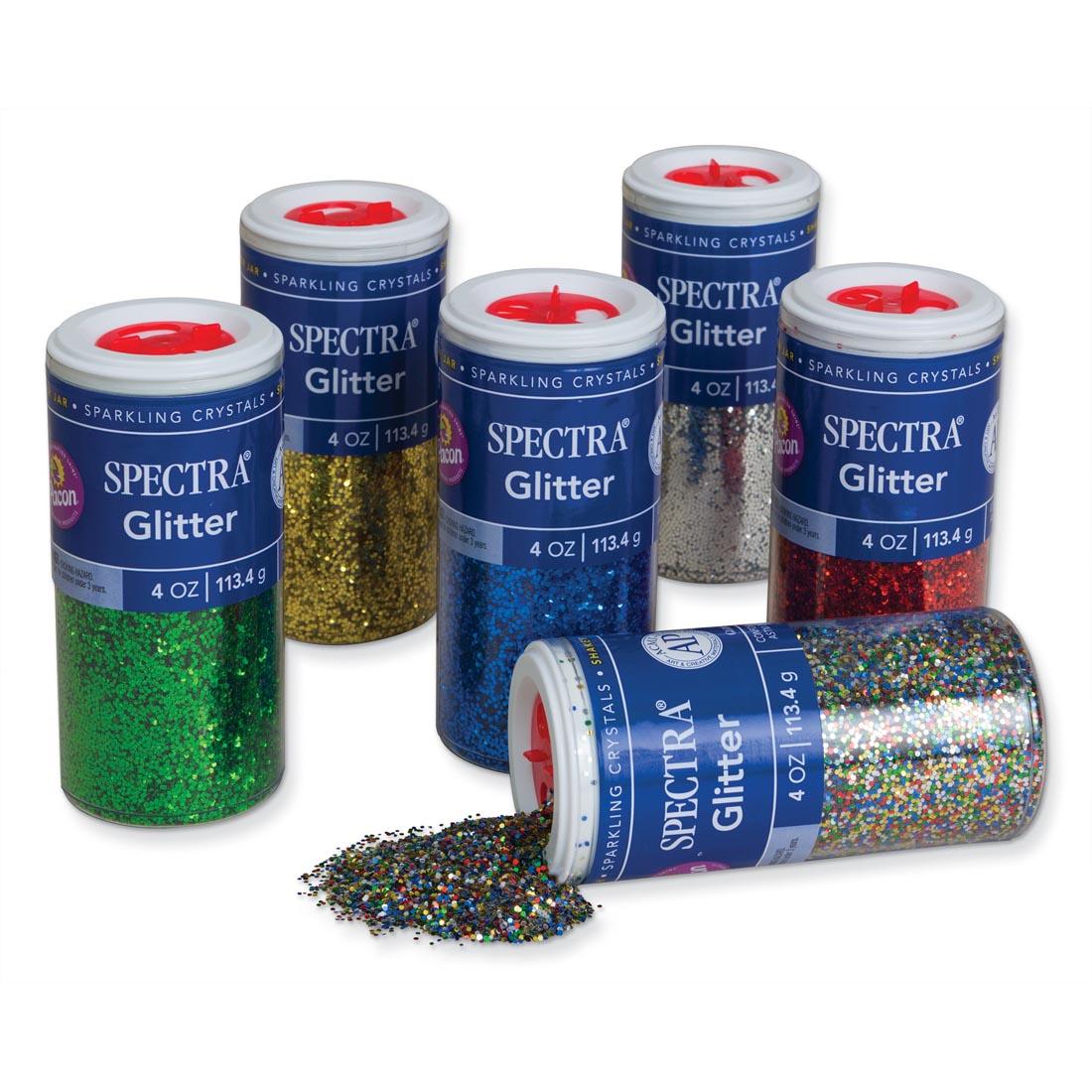 Spectra Glitter Sparkling Crystals 6-Color Assortment