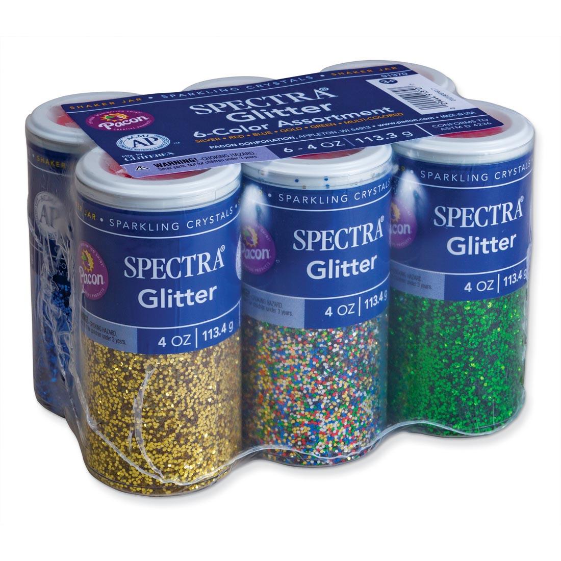 Spectra Glitter Sparkling Crystals 6-Color Assortment