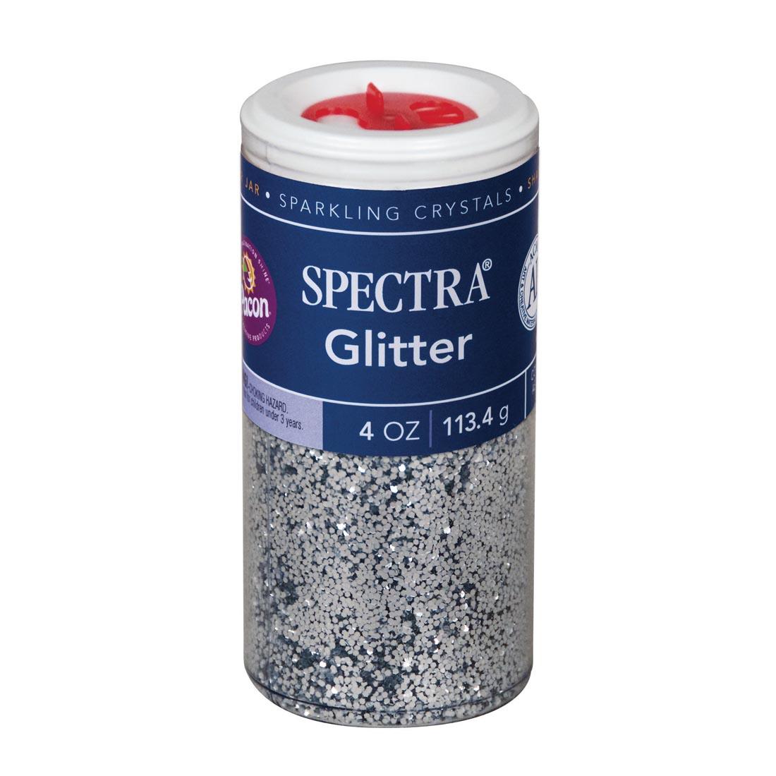 Silver Spectra Glitter Sparkling Crystals