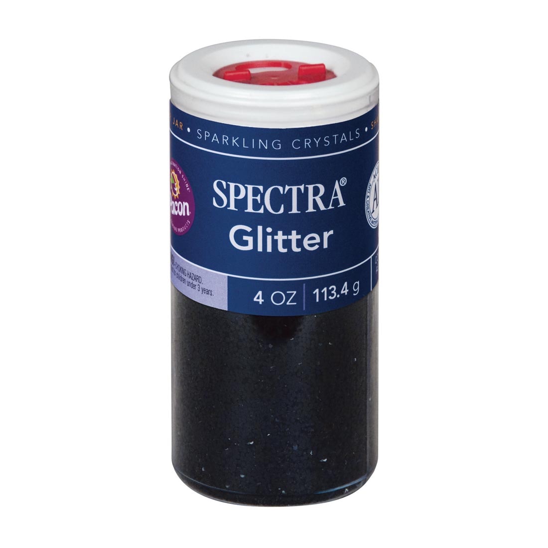 Black Spectra Glitter Sparkling Crystals