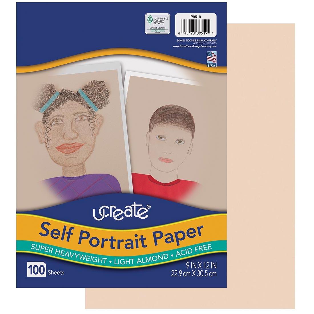 UCreate Self Portrait Paper