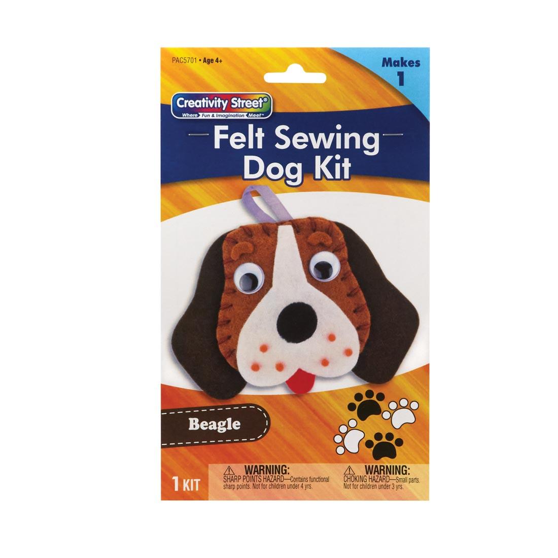 Creativity Street Felt Sewing Dog Kit: Beagle