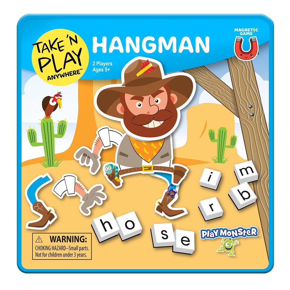 Hangman Take 'N' Play Anywhere Magnetic Game