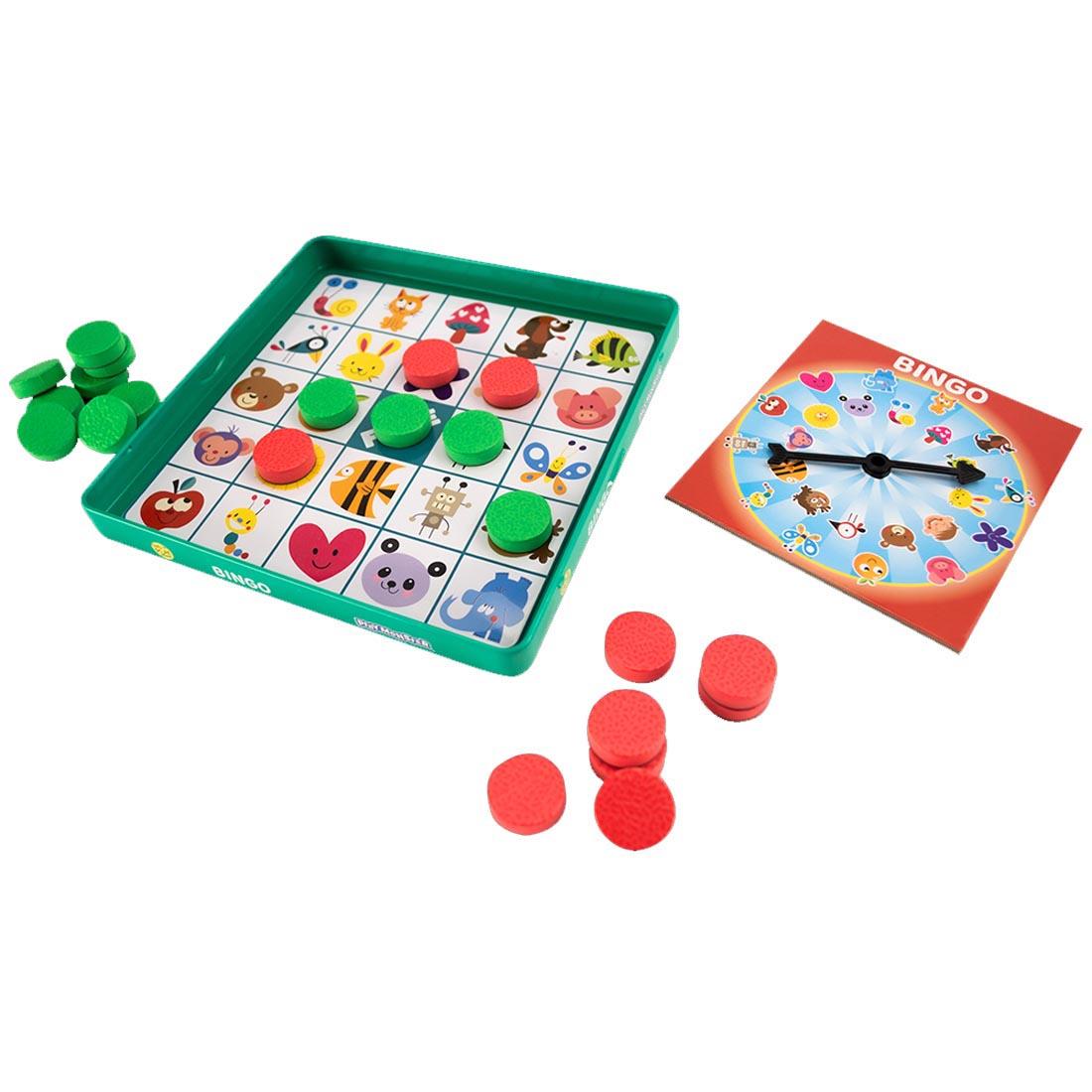 Contents of Bingo Take 'N' Play Anywhere Magnetic Game