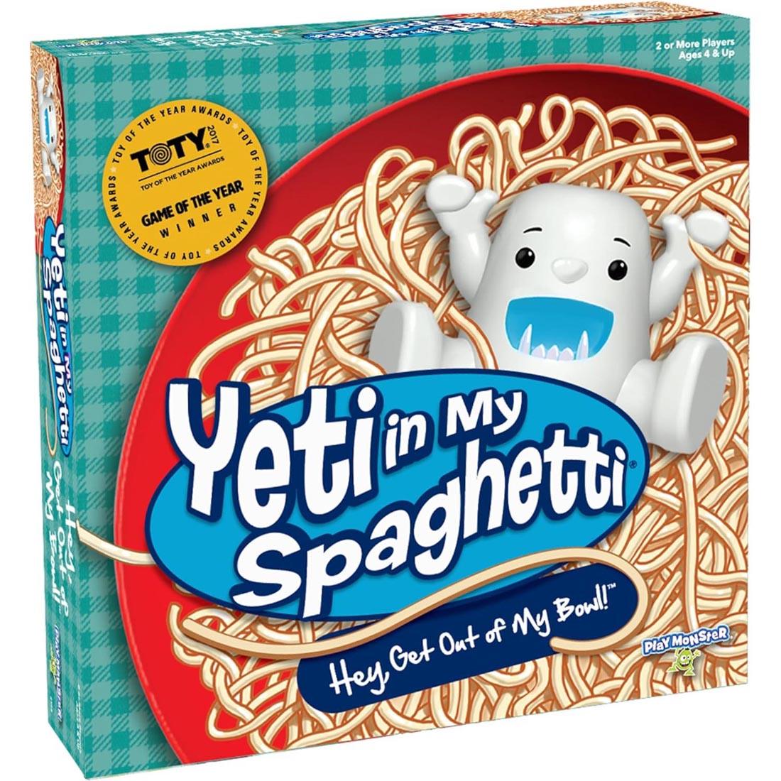 Yeti In My Spaghetti Game box
