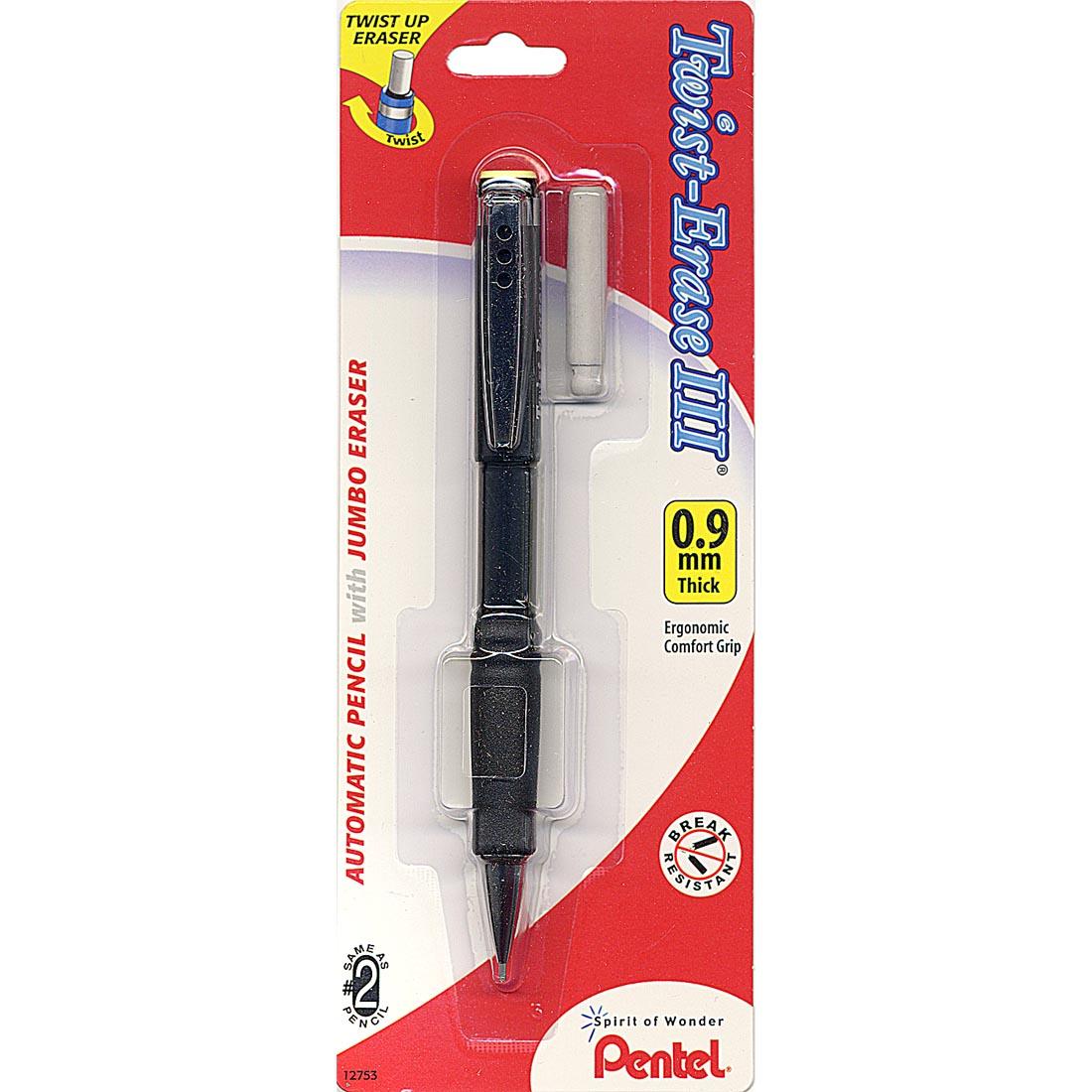 Pentel Twist-Erase III Mechanical Pencil 0.9mm