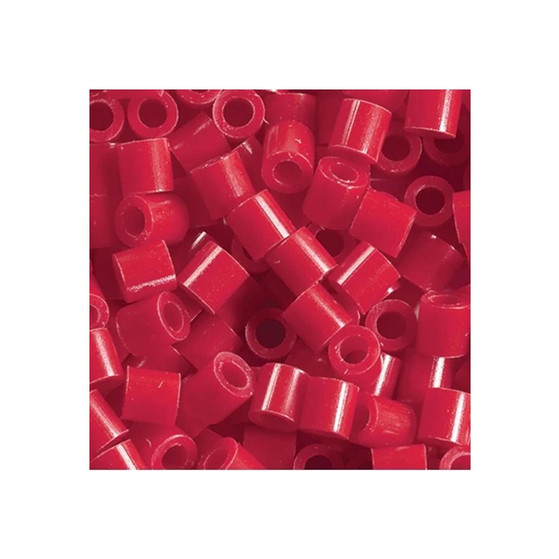 Perler Beads, Fun Fusion, Red - 1000 count