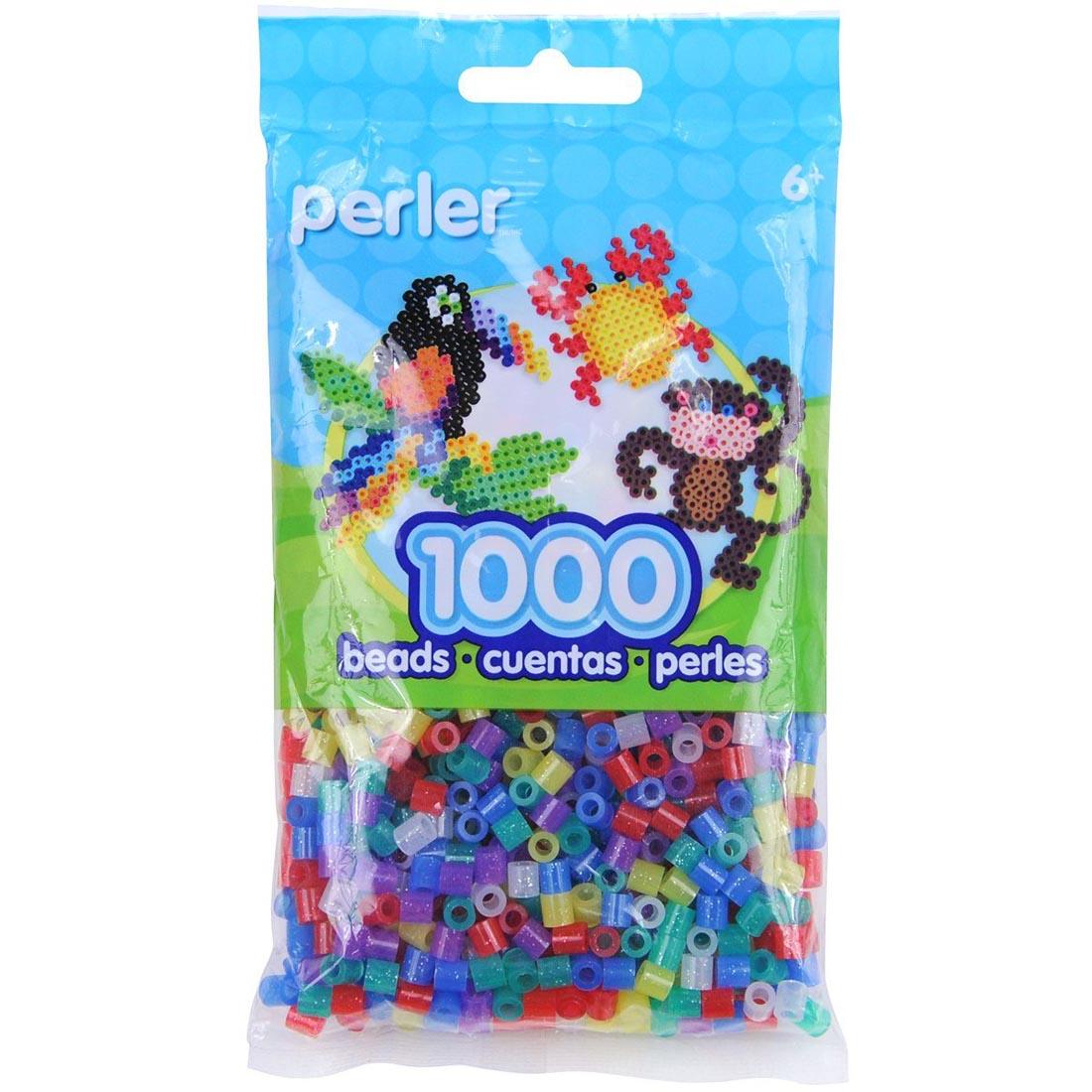 Glitter Perler Beads