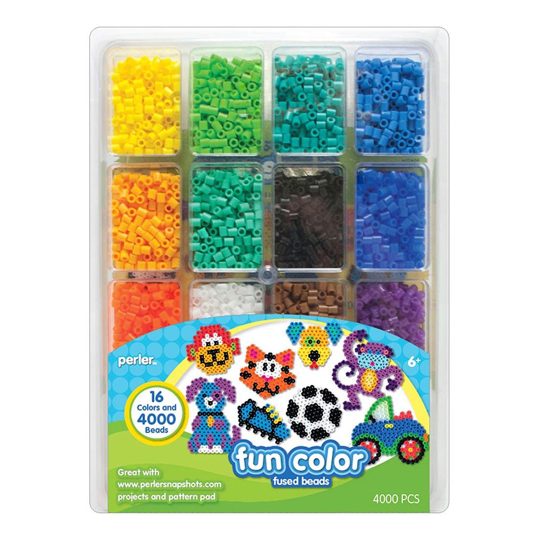 Perler Beads Fun Colors Bead Tray
