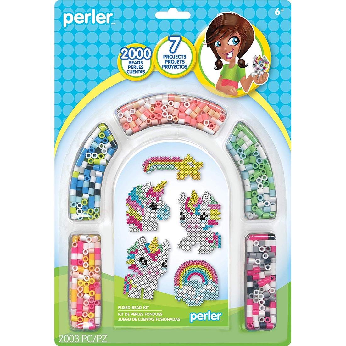 Perler Fuse Bead Activity Kit - Unicorn Arch