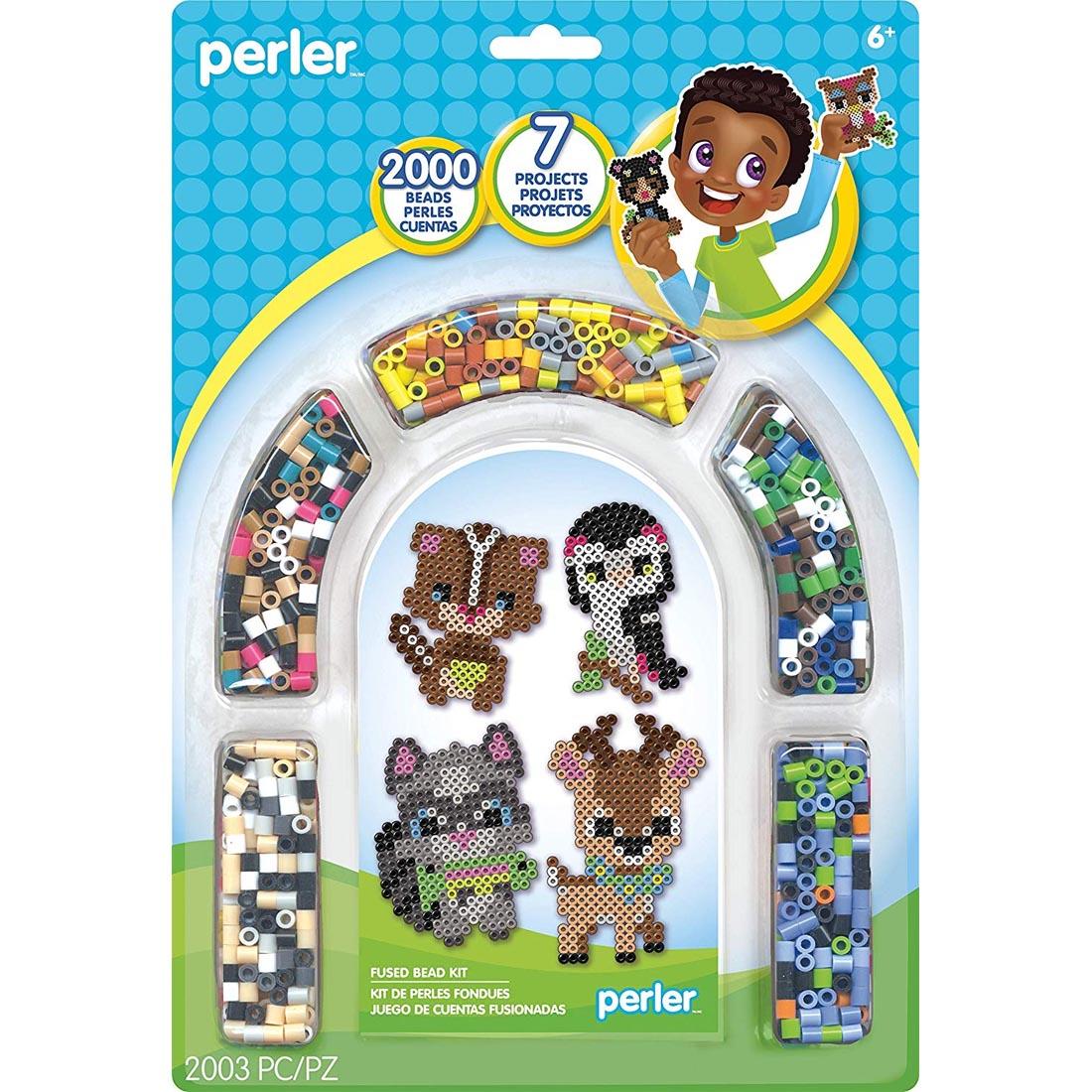 Perler Beads Forest Animals Activity Kit