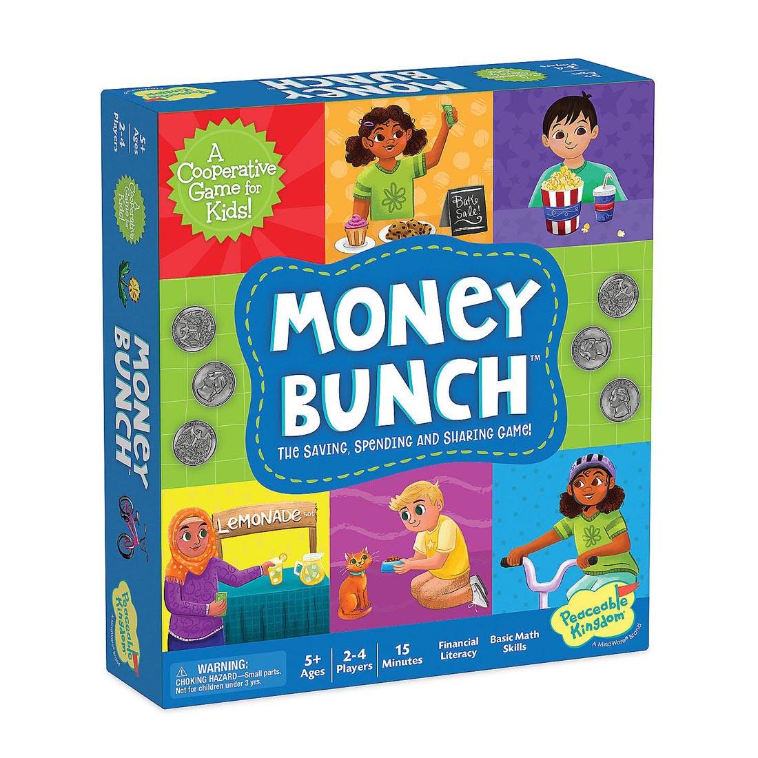 Money Bunch Cooperative Board Game By Peaceable Kingdom