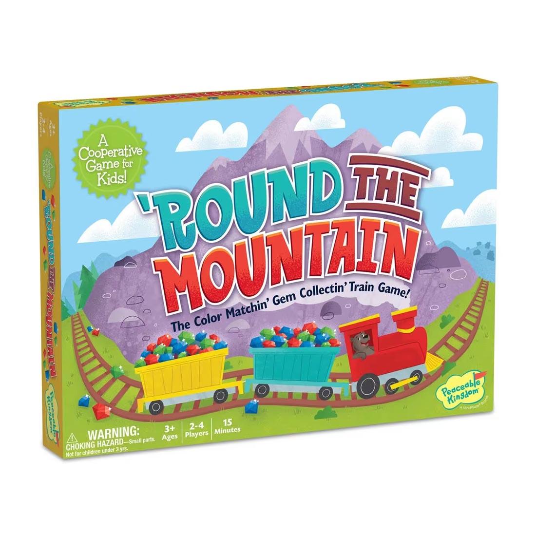 Round the Mountain Cooperative Train Game By Peaceable Kingdom