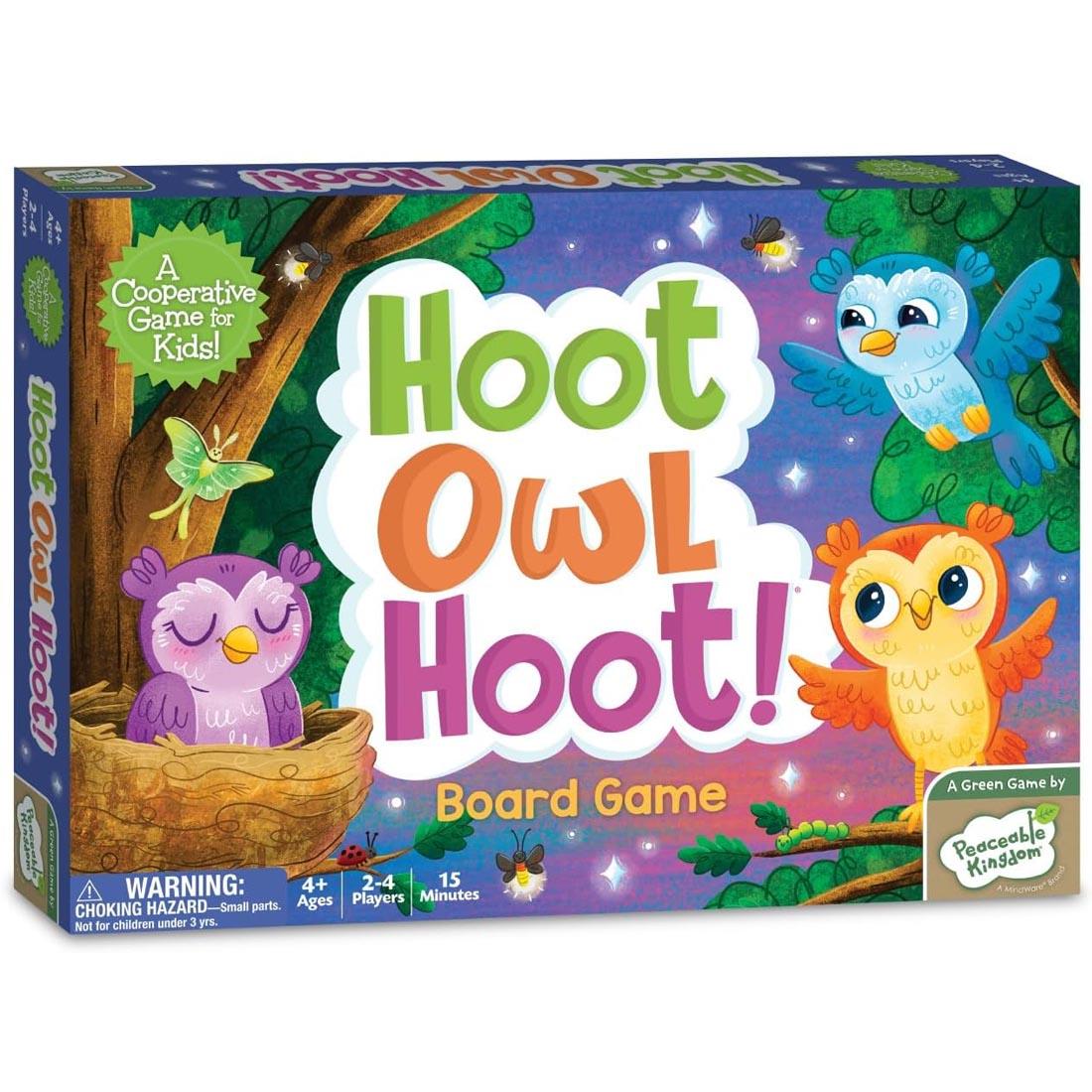 Hoot Owl Hoot! Cooperative Board Game by Peaceable Kingdom