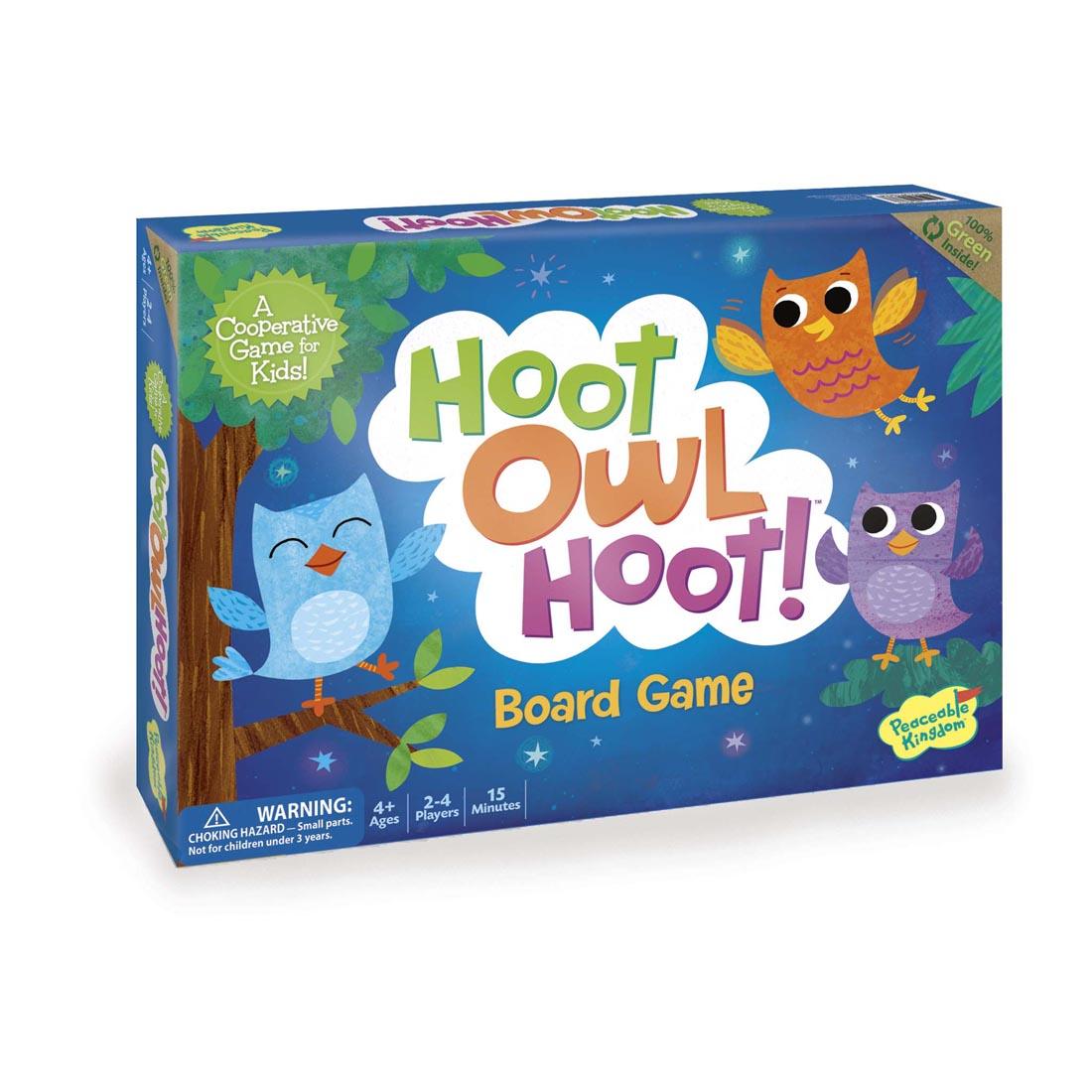 Hoot Owl Hoot! Cooperative Board Game by Peaceable Kingdom