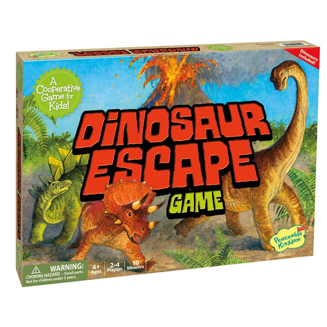 Dinosaur Escape Cooperative Board Game by Peaceable Kingdom