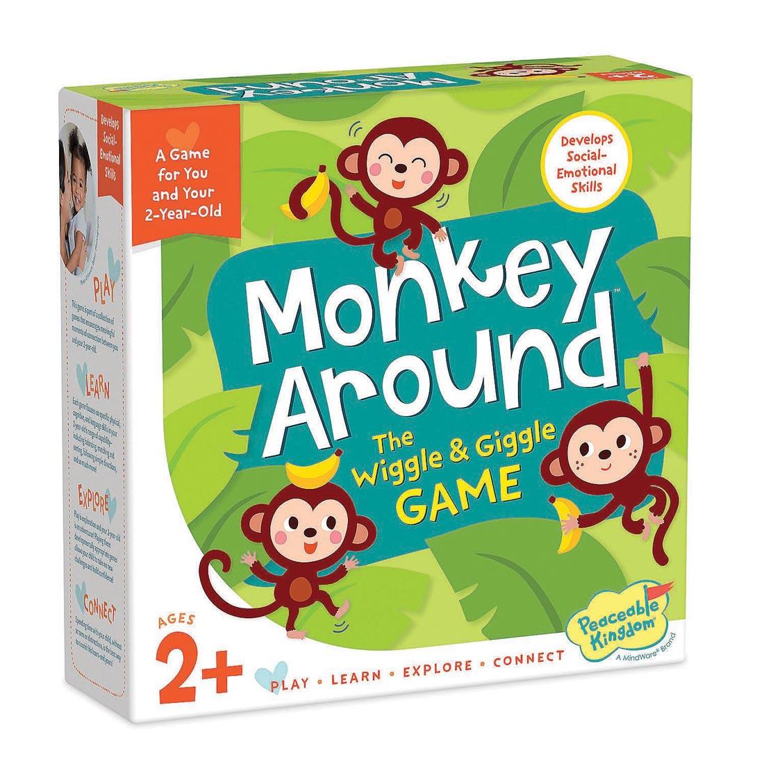 Monkey Around: The Wiggle And Giggle Game by Peaceable Kingdom