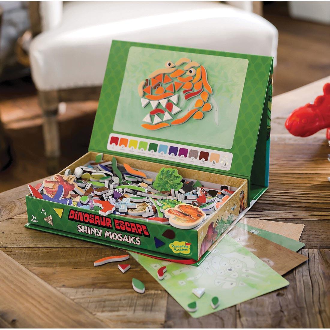 Dinosaur Escape Shiny Mosaics By Peaceable Kingdom in use
