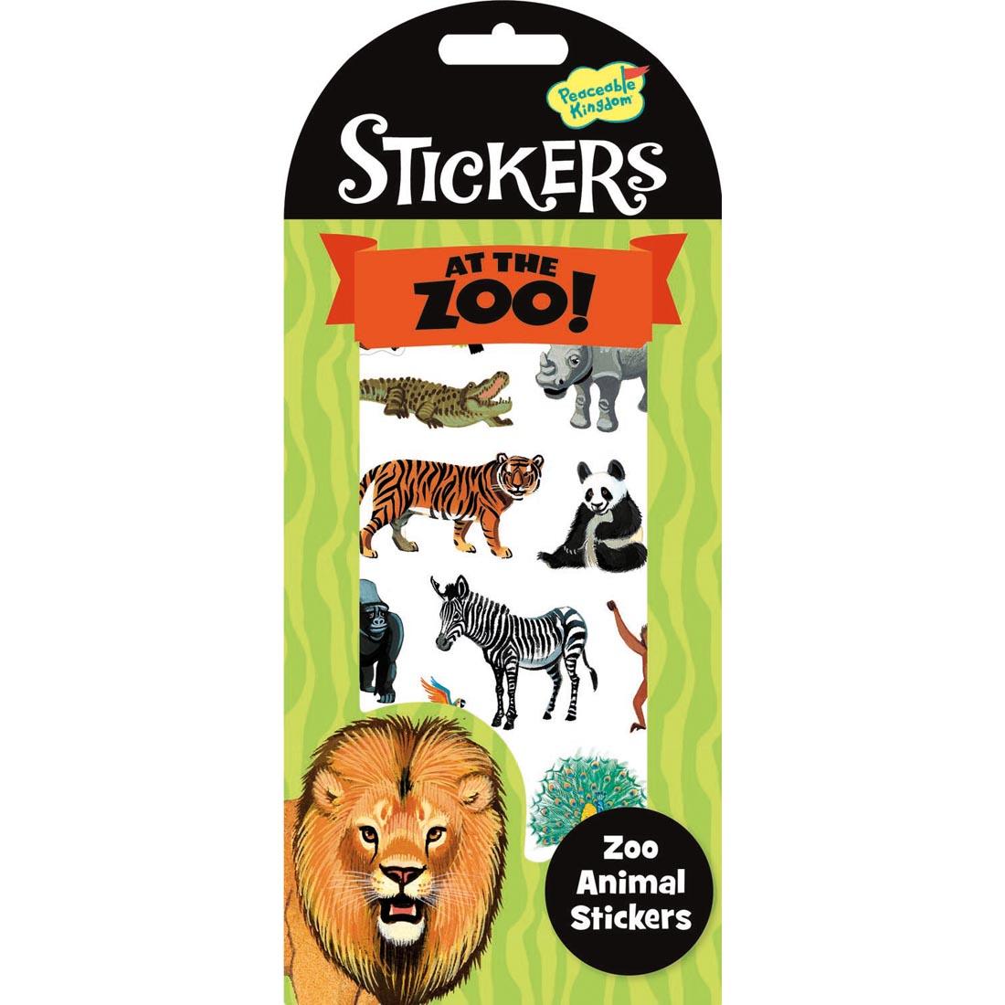 Zoo Animals Stickers by Peaceable Kingdom