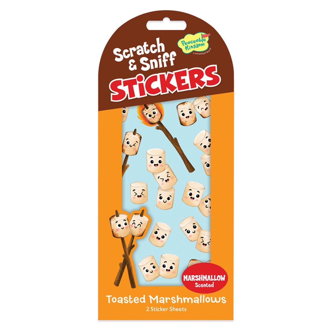 Toasted Marshmallows Scratch & Sniff Stickers by Peaceable Kingdom