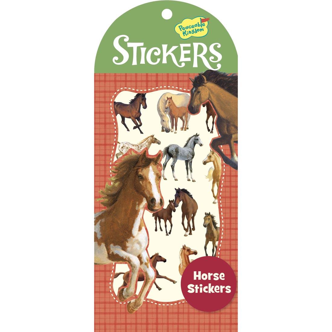 Horse Stickers by Peaceable Kingdom