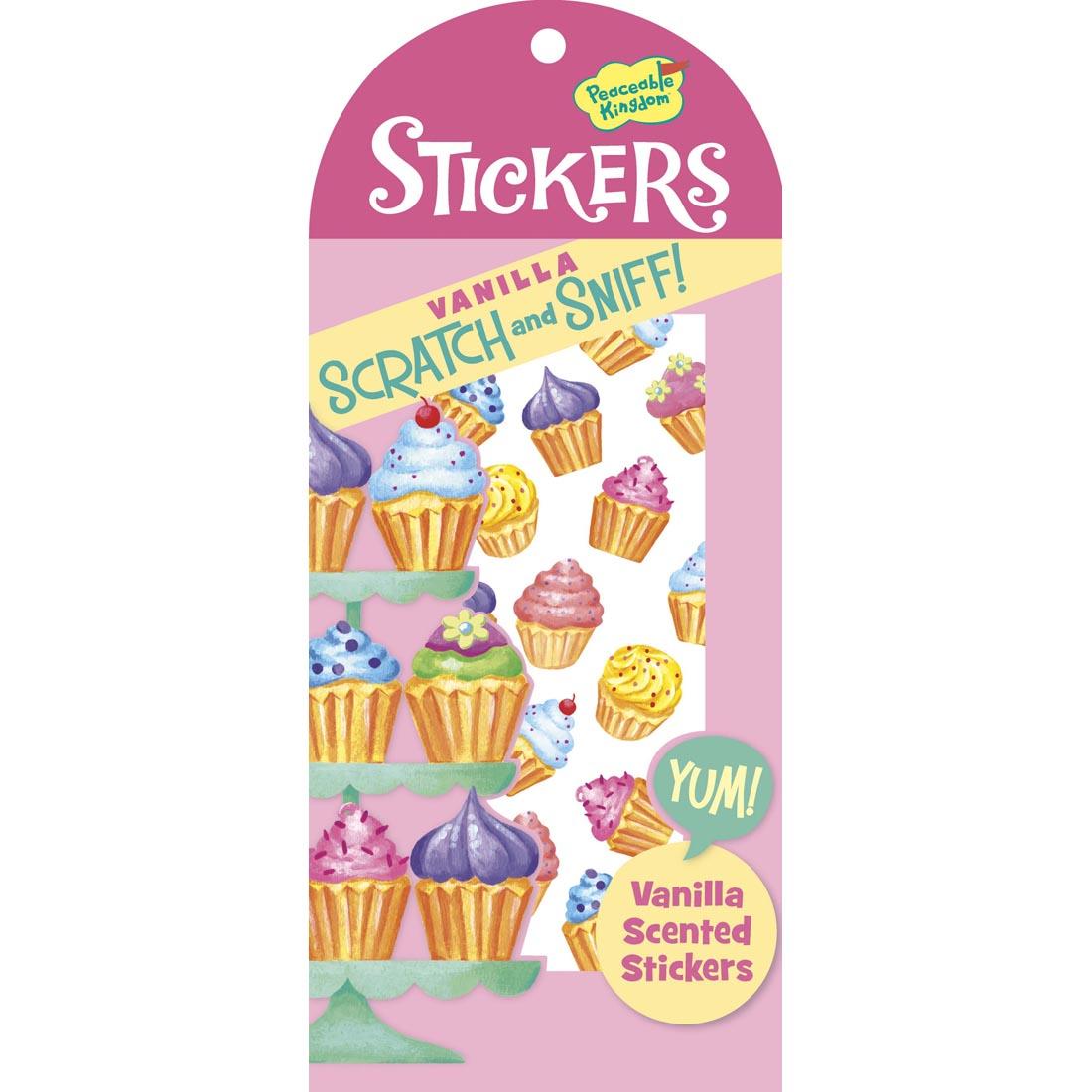 Vanilla Scratch and Sniff Stickers by Peaceable Kingdom