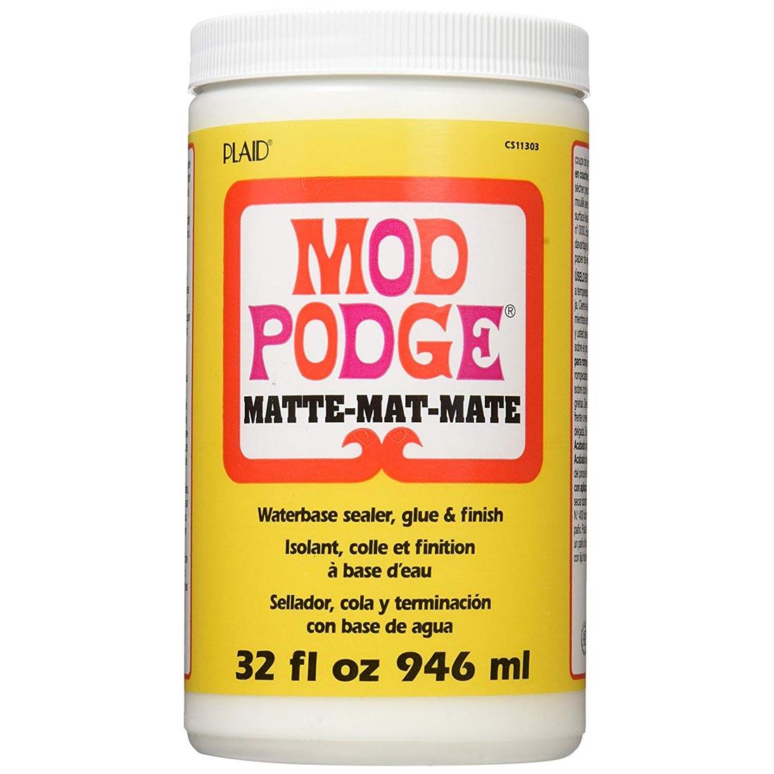 Plaid Mod Podge Matte