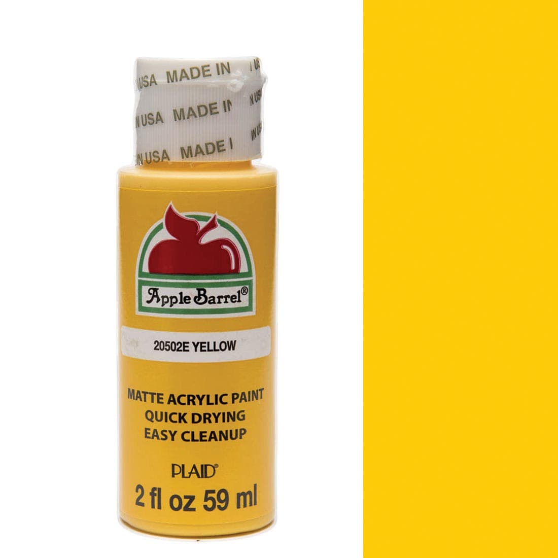 Apple Barrel Colors Yellow Paint, 2 fl. oz.