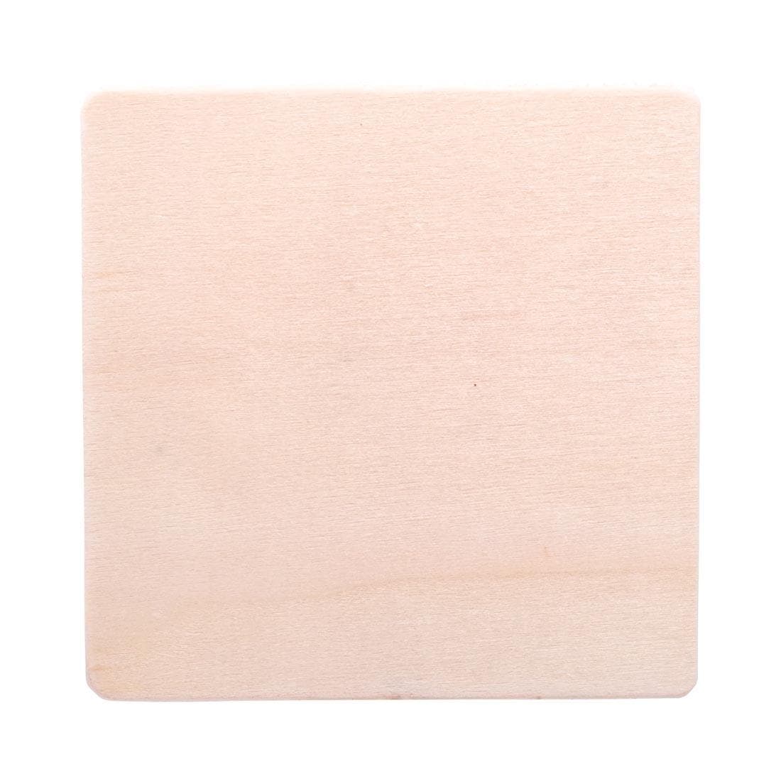 Square Wood Coaster by Plaid