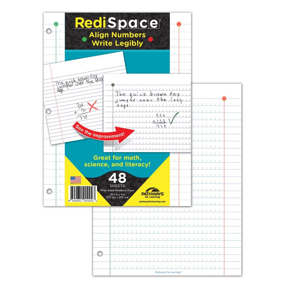 RediSpace Notebook Filler Paper