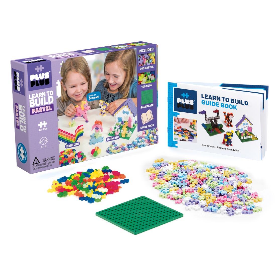 Plus-Plus Learn To Build Pastel Set