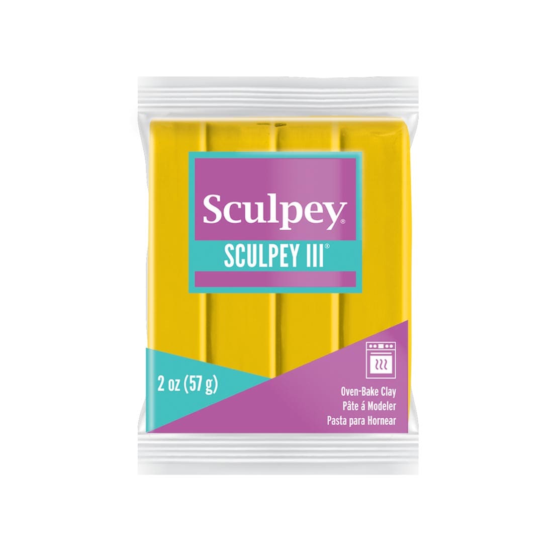 Yellow Sculpey III Oven-Bake Clay