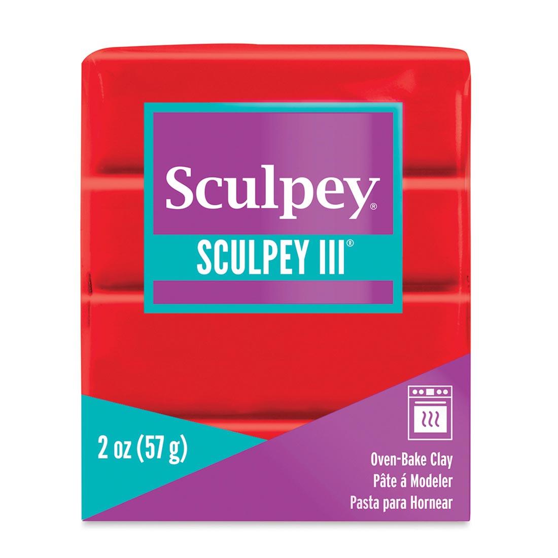 Red Sculpey III Oven-Bake Clay