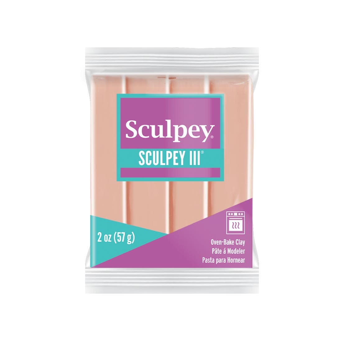 Beige Sculpey III Oven-Bake Clay