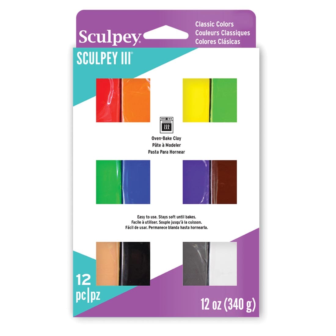 Sculpey III Oven-Bake Clay Classic Set