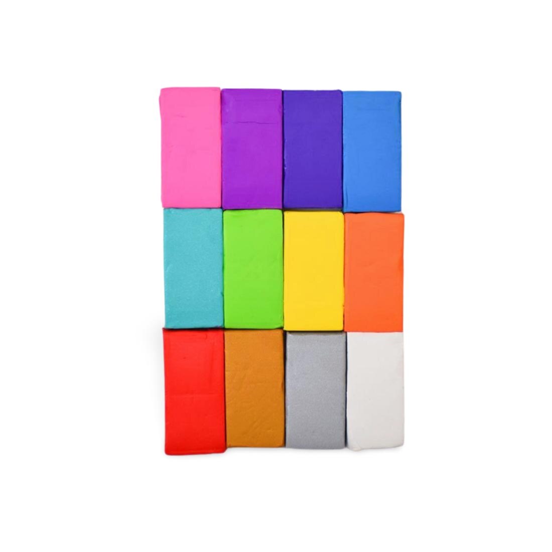 Sculpey III Oven-Bake Clay Bright Set, showing blocks of clay in 12 assorted colors