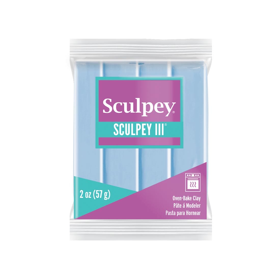 Sky Blue Sculpey III Oven-Bake Clay