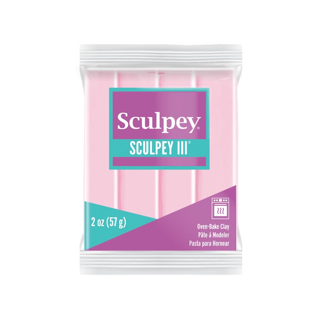 Package of Ballerina Pink Sculpey III Oven-Bake Clay