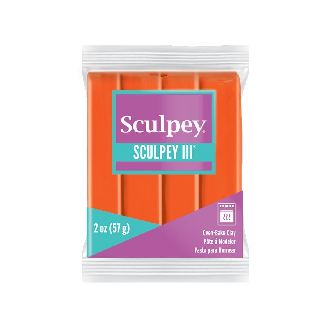 Just Orange Sculpey III Oven-Bake Clay