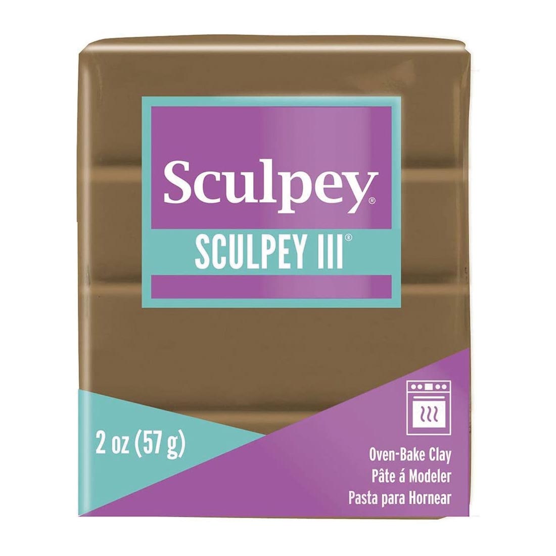 Hazelnut Sculpey III Oven-Bake Clay
