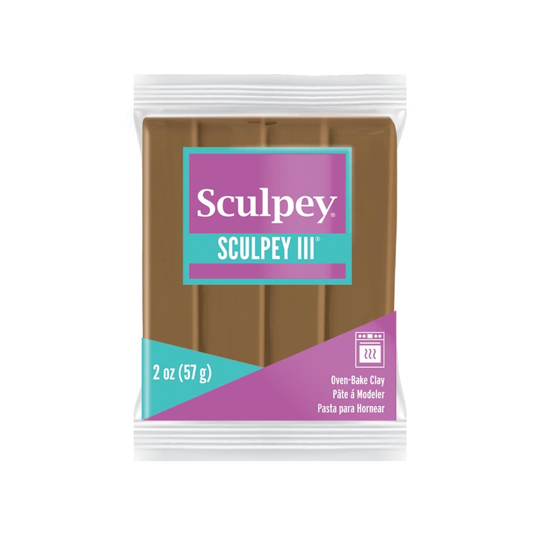 Hazelnut Sculpey III Oven-Bake Clay