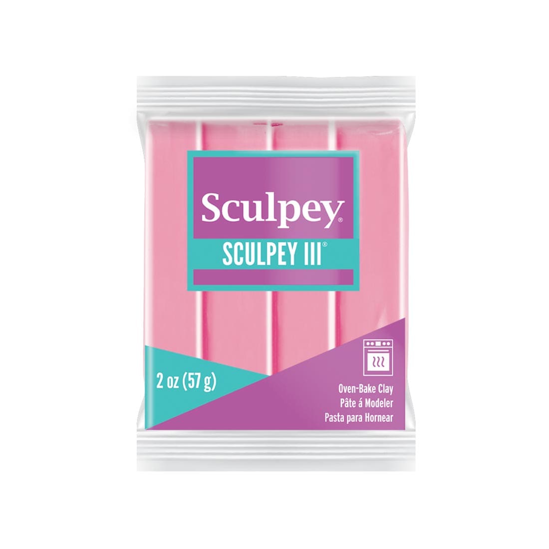 Dusty Rose Sculpey III Oven-Bake Clay