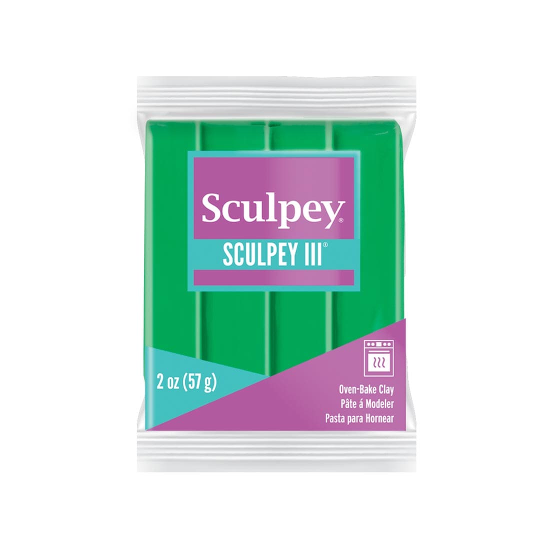 Emerald Sculpey III Oven-Bake Clay