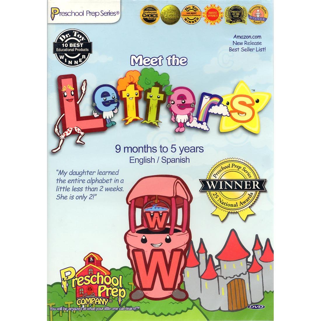 Meet The Letters DVD by Preschool Prep Company