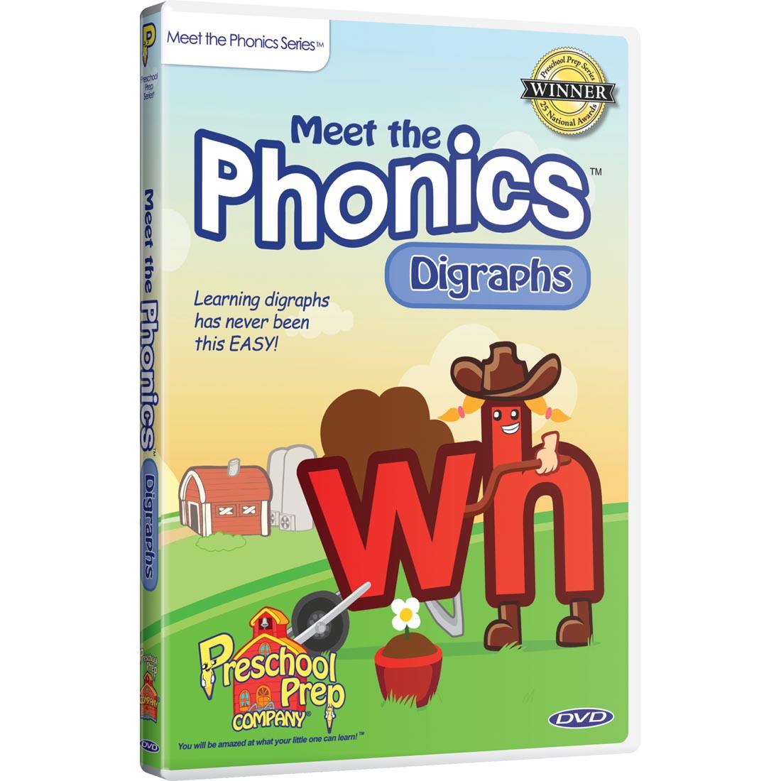 Preschool Prep Company Meet The Phonics DVD Digraphs