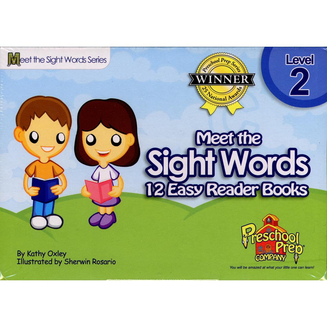 Preschool Prep Company Meet The Sight Words Easy Reader Books Level 2