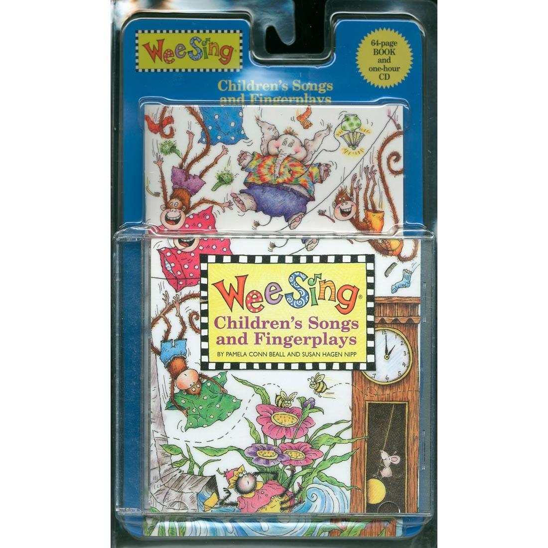 Wee Sing Children's Songs and Fingerplays Book & CD