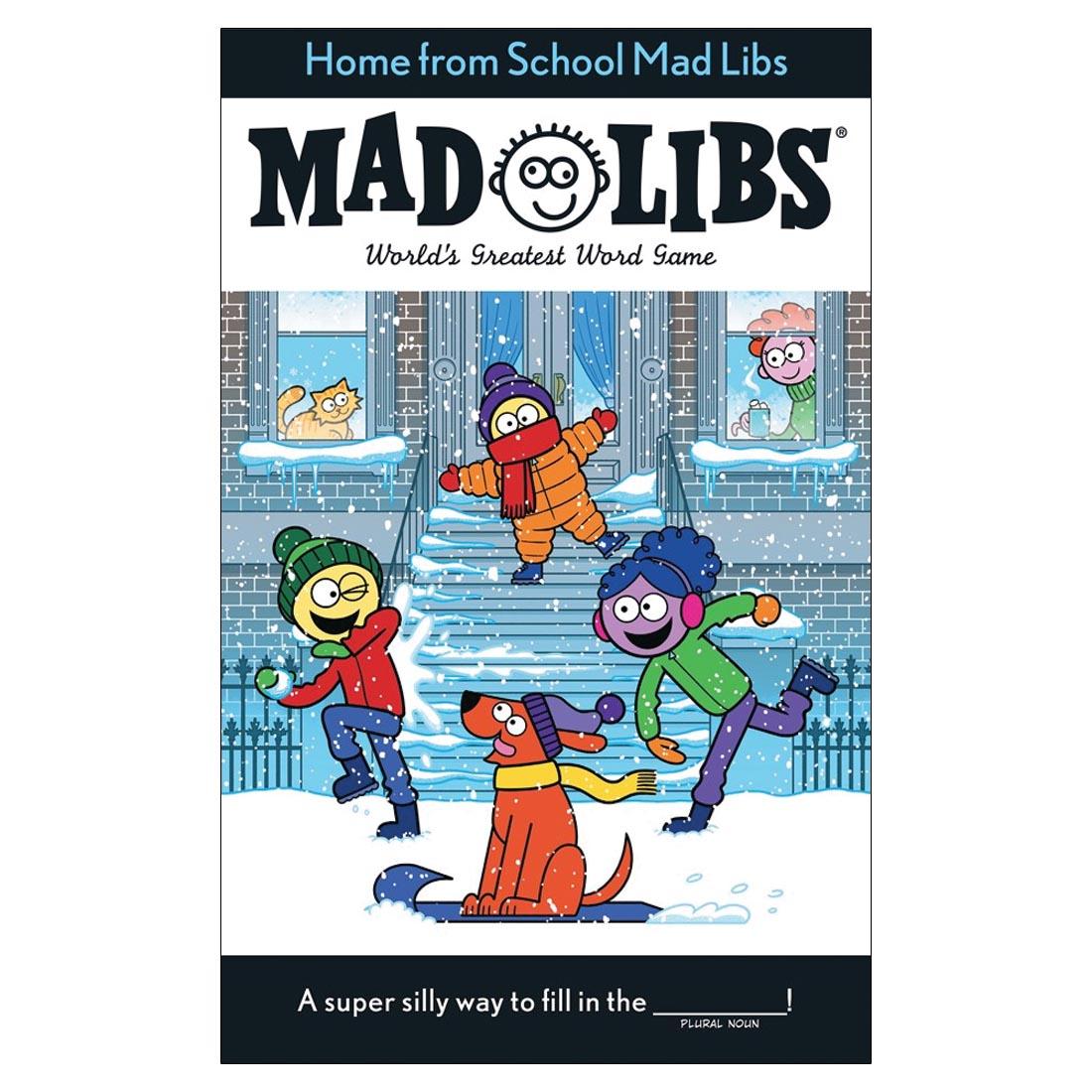 Home From School Mad Libs Book For Ages 8 and Up