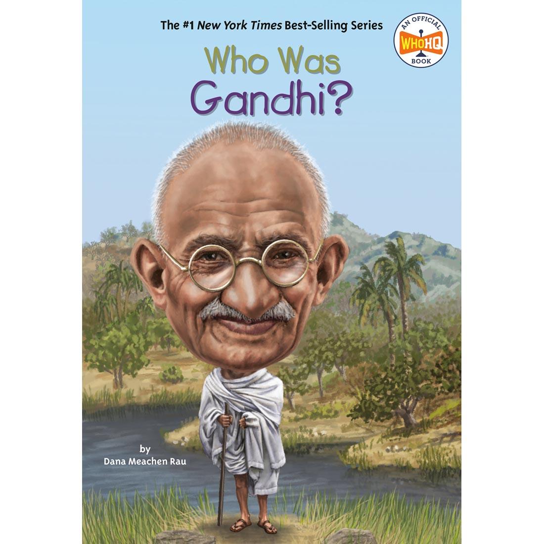Who Was Gandhi? Paperback Book
