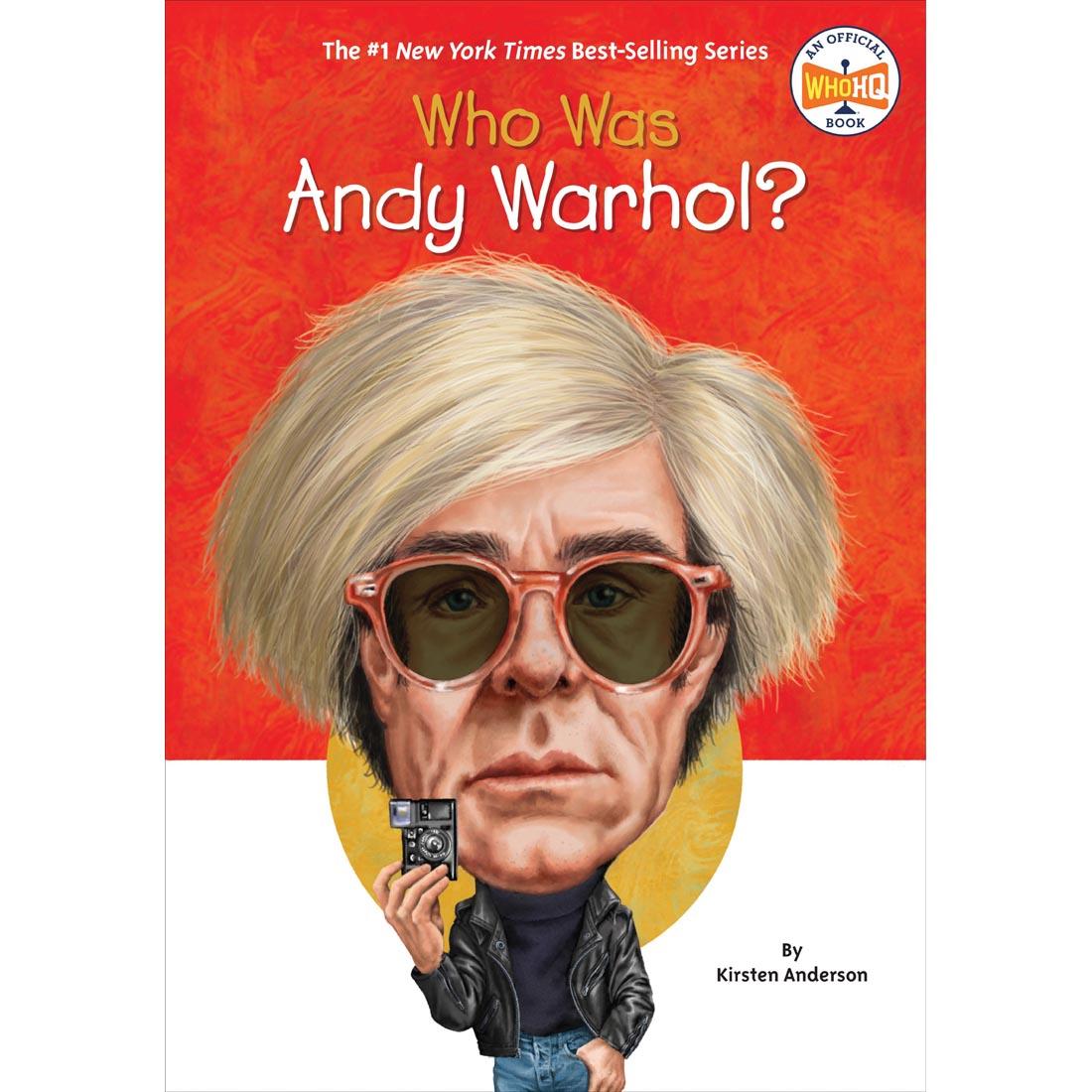 front cover of the book Who Was Andy Warhol?